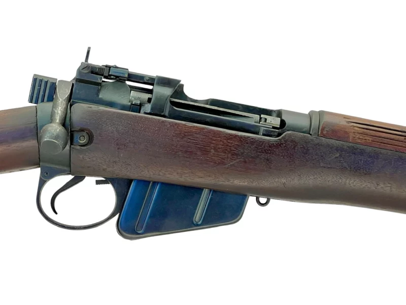 Navy Arms Enfield #4 Mk 1* .303 World War II French Resistance1944 Dated "BS" marked non-matching serial number bolt PP 1135 - Image 12