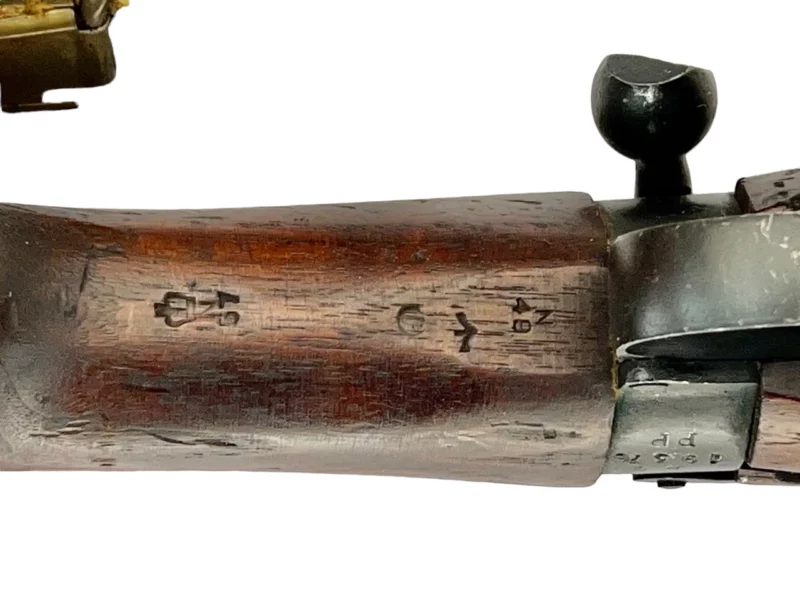 Navy Arms Enfield #4 Mk 1* .303 World War II French Resistance 1944 Dated "BS" and "PP" marked matching serial number bolt PP 0189 - Image 18