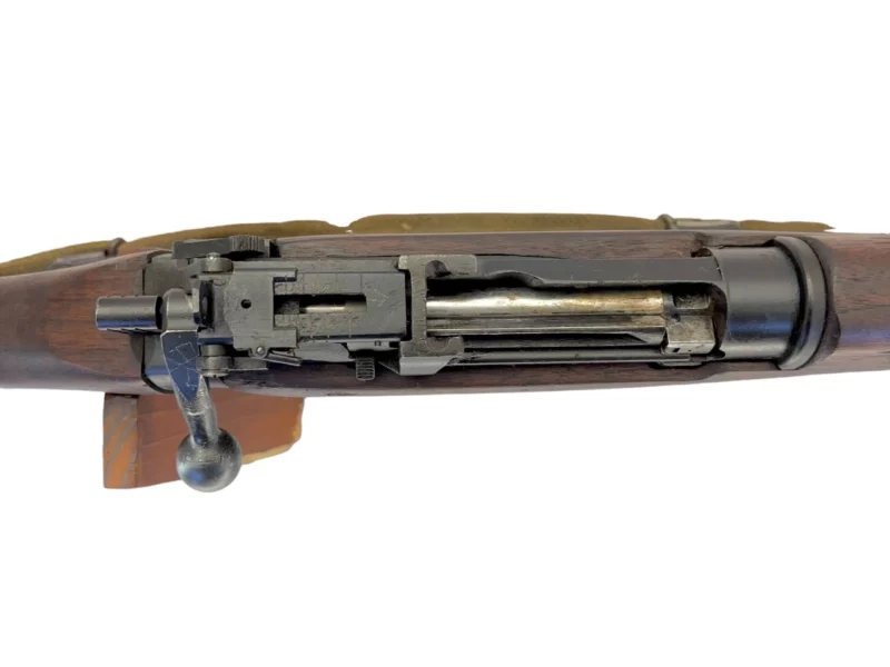 Navy Arms Enfield #4 Mk 1* .303 World War II French Resistance 1944 Dated "BS" and "PP" marked matching serial number bolt PP 1217 - Image 12