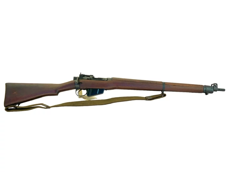 Navy Arms Enfield #4 Mk 1 .303 World War II French Resistance 1944 Dated "BT" and "PP" marked matching serial number bolt PP 0671 - Image 9