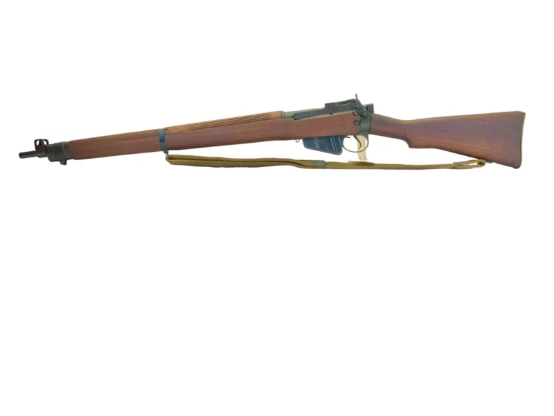 Navy Arms Enfield #4 Mk 1* .303 World War II French Resistance 1944 Dated "BS" and "PP" marked matching serial number bolt PP 1725 - Image 20