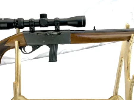 Anschutz 520 semi-auto .22LR rifle with scope and 10-rd magazine SN 65966