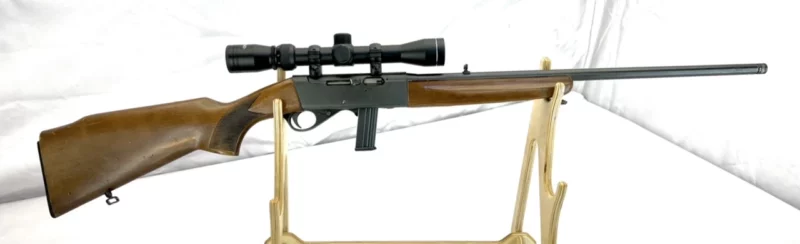 Anschutz 520 semi-auto .22LR rifle with scope and 10-rd magazine SN 65966