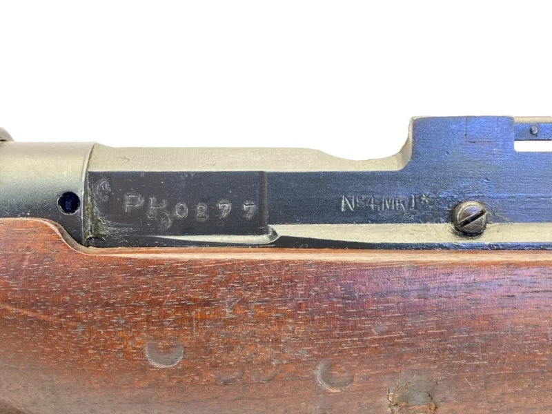 Navy Arms Enfield #4 Mk 1* .303 World War II French Resistance 1944 Dated "BT" marked matching serial number bolt PP 0277 - Image 9