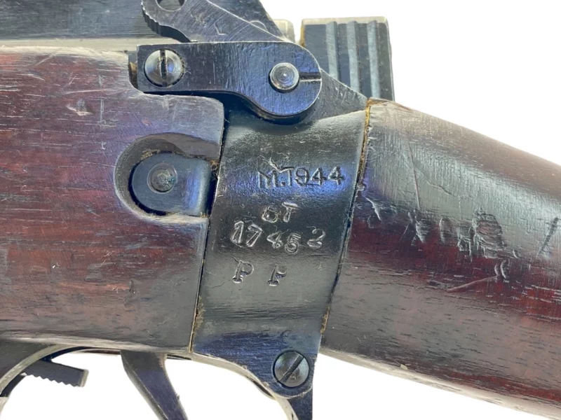 Navy Arms Enfield #4 Mk 1 .303 World War II French Resistance 1944 Dated "BT" and "PP" marked matching serial number bolt PP 0073 - Image 10