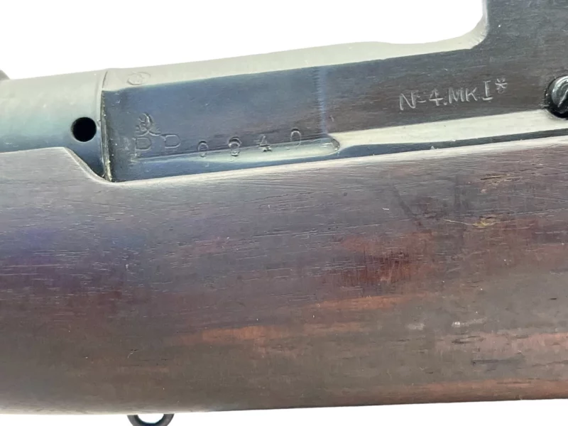 Navy Arms Enfield #4 Mk 1* .303 World War II French Resistance 1944 Dated "BS" and "PP" marked matching serial number bolt PP 0840 - Image 21