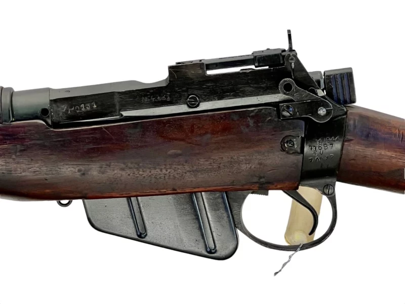 Navy Arms Enfield #4 Mk 1 .303 World War II French Resistance 1944 Dated "BU" "PP" marked matching bolt SN PP 0131 - Image 19