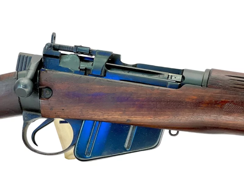 Navy Arms Enfield #4 Mk 1* .303 World War II French Resistance 1944 Dated "BT" and "PP" marked matching serial number bolt PP 0734 - Image 10