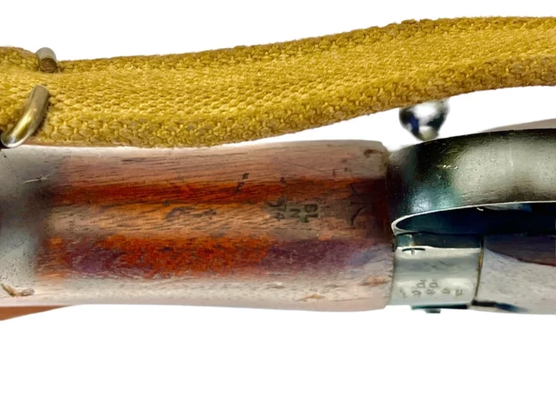 Navy Arms Enfield #4 Mk 1* .303 World War II French Resistance 1944 Dated "BS" and "PP" marked matching serial number bolt PP 1222 - Image 19