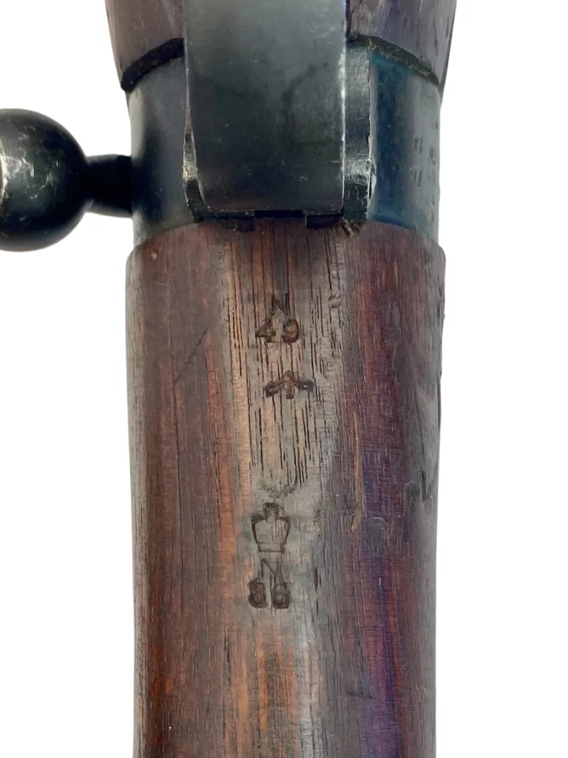 Navy Arms Enfield #4 Mk 1* .303 World War II French Resistance 1944 Dated "BT" and "PP" marked matching serial number bolt PP 1802 - Image 19