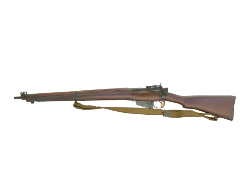 Navy Arms Enfield #4 Mk 1* .303 World War II French Resistance 1944 Dated "BS" marked matching serial number bolt PP 1284 - Image 20