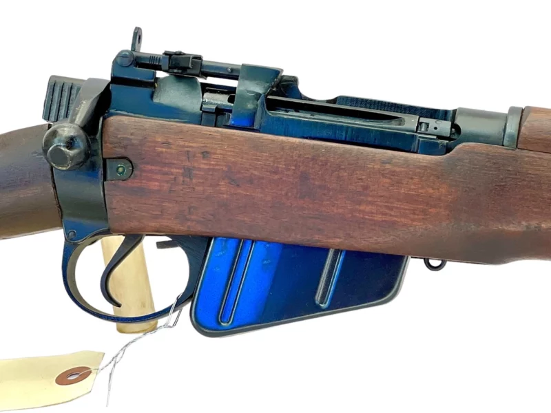Navy Arms Enfield #4 Mk 1 .303 World War II French Resistance,1944 date "PP" marked, ROF(F) with matching bolt SN PP 0928 - Image 10