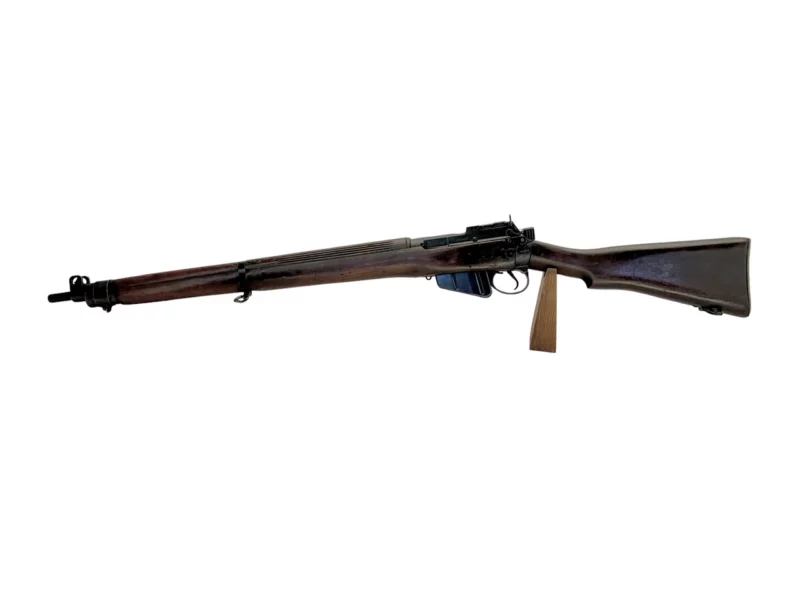 Navy Arms Enfield #4 Mk 1* .303 World War II French Resistance1944 Dated "BS" and "PP" marked non-matching serial number bolt PP 0376 - Image 20