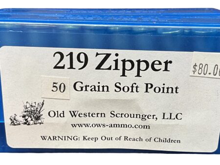 219 Zipper 50gr. Ballistic tip