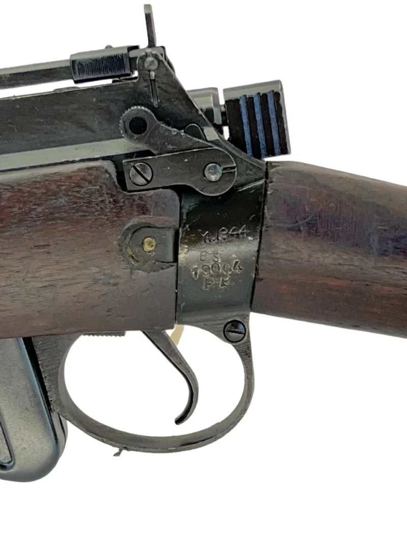 Navy Arms Enfield #4 Mk 1* .303 World War II French Resistance 1944 Dated "BS" and "PP" marked matching serial number bolt PP 0741 - Image 19