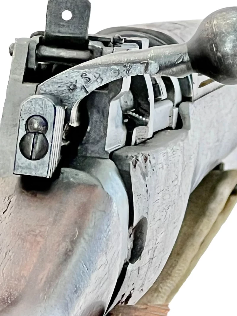 Navy Arms Enfield #4 Mk 1* .303 World War II French Resistance 1944 Dated "BS" marked matching serial number bolt PP 1925 - Image 17
