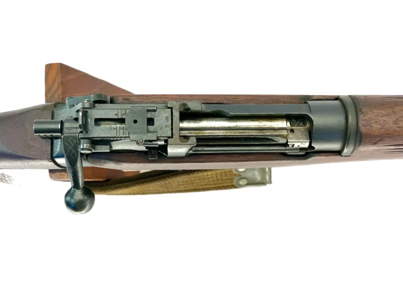 Navy Arms Enfield #4 Mk 1* .303 World War II French Resistance 1944 Dated "BS" marked matching serial number bolt PP 1506 - Image 13