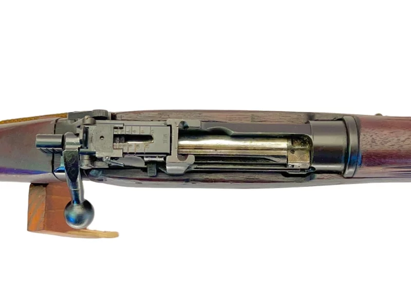 Navy Arms Enfield #4 Mk 1* .303 World War II French Resistance 1944 Dated "BS" and "PP" marked matching serial number bolt PP 0213 - Image 13