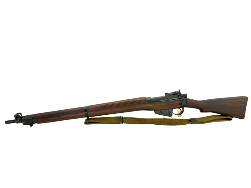 Navy Arms Enfield #4 Mk 1* .303 World War II French Resistance1944 Dated "BS" and "PP" marked non-matching serial number bolt PP 1134 - Image 18