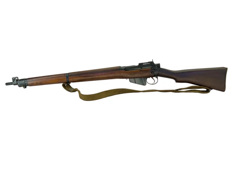 Navy Arms Enfield #4 Mk 1* .303 World War II French Resistance1944 Dated "BS" marked non-matching serial number bolt PP 1603 - Image 19