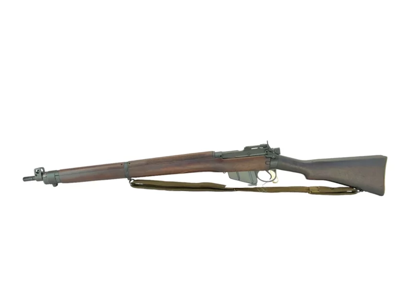 Navy Arms Enfield #4 Mk 1* .303 World War II French Resistance 1944 Dated "BS" marked matching serial number bolt PP 1904 - Image 19