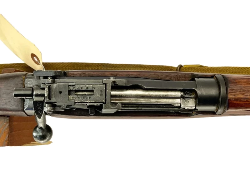 Navy Arms Enfield #4 Mk 1* .303 World War II French Resistance 1944 Dated "BS" and "PP" marked matching serial number bolt PP 0106 - Image 15