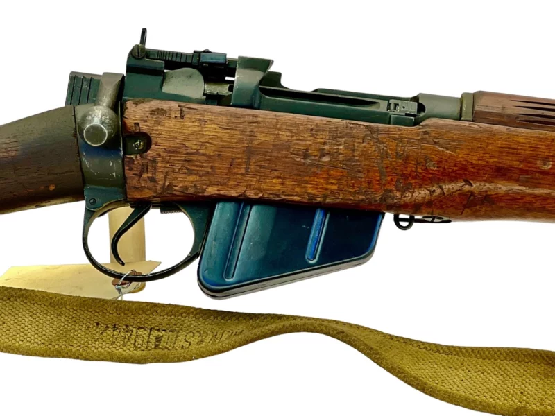Navy Arms Enfield #4 Mk 1* .303 World War II French Resistance 1944 Dated "BT" "PP" marked non-matching SN bolt PP 0887 - Image 11