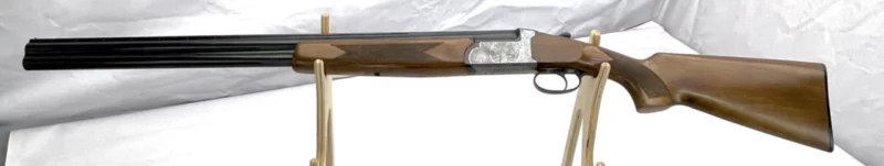 Over under 12ga shotgun Spanish manufacture SN 59382 - Image 4