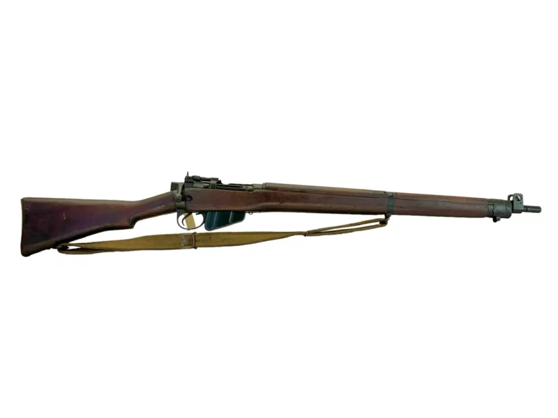 Navy Arms Enfield #4 Mk 1 .303 World War II French Resistance 1944 Dated "BT" and "PP" marked matching serial number bolt PP 0143 - Image 9