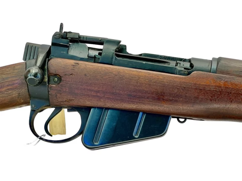 Navy Arms Enfield #4 Mk 1 .303 World War II French Resistance,1944 date "PP" marked, ROF(F) with matching bolt SN PP 0255 - Image 9