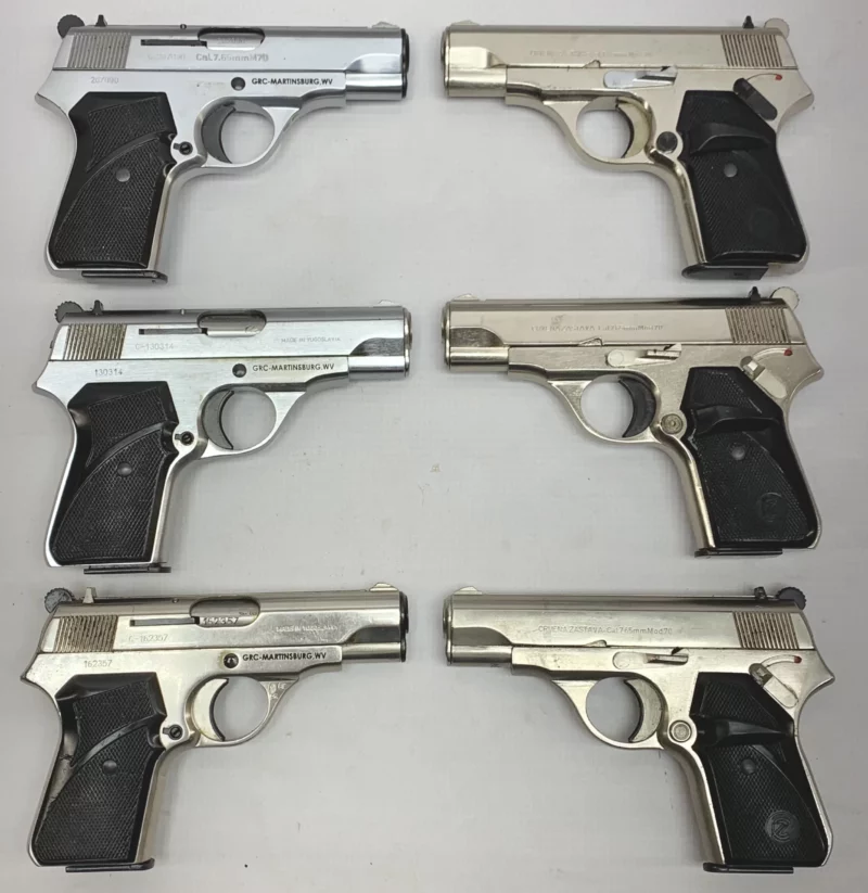Zastava M70.32ACP rare factory nickel finish
