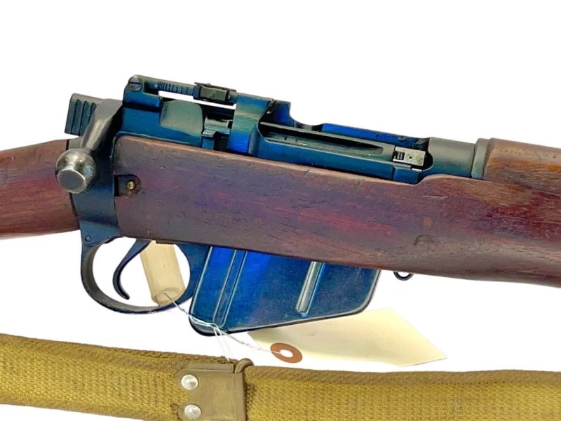 Navy Arms Enfield #4 Mk 1 .303 World War II French Resistance,1944 date "PP" marked, ROF(F) with matching bolt SN PP 1997 - Image 11