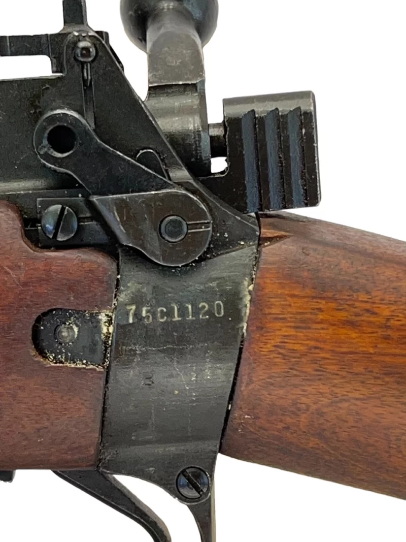 Navy Arms Enfield #4 Mk 1* .303 World War II French Resistance Savage Mfg., matching serial number bolt SN 75C1120 - Image 18