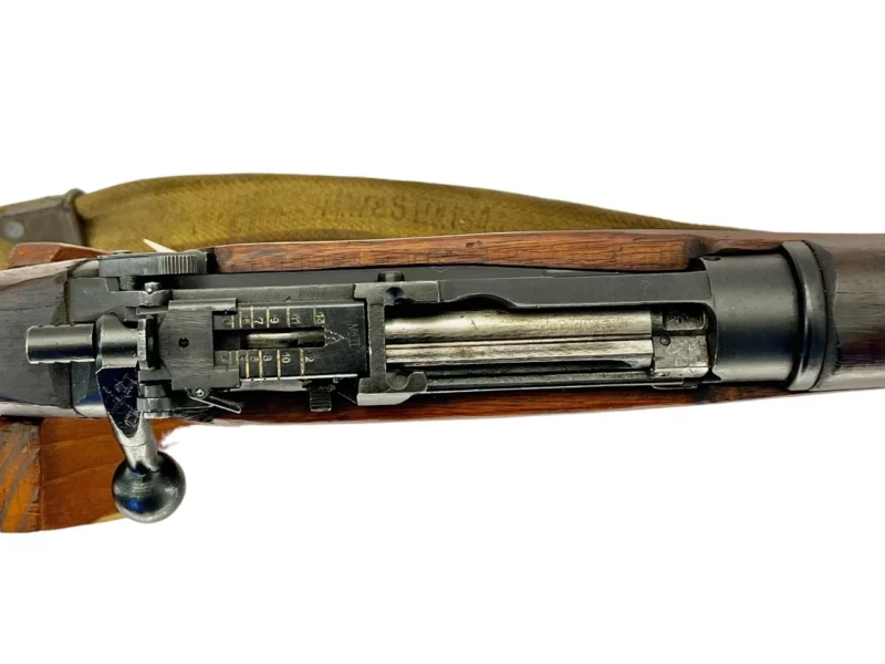 Navy Arms Enfield #4 Mk 1* .303 World War II French Resistance 1944 Dated "BT" and "PP" marked matching serial number bolt PP 0847 - Image 14