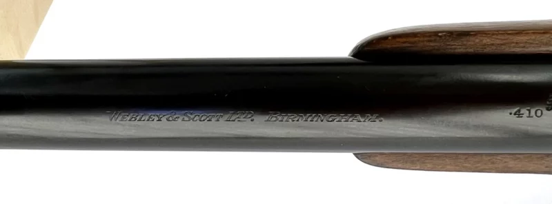 Webley & Scott bolt action .410 shotgun - Image 3
