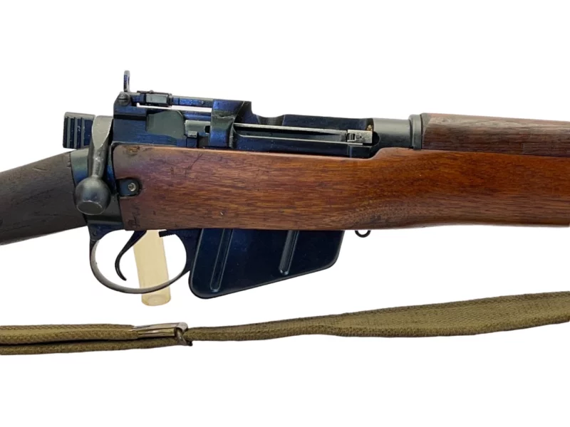 Navy Arms Enfield #4 Mk 1 .303 World War II French Resistance 1944 Dated "BT" and "PP" marked matching serial number bolt PP 0765 - Image 10