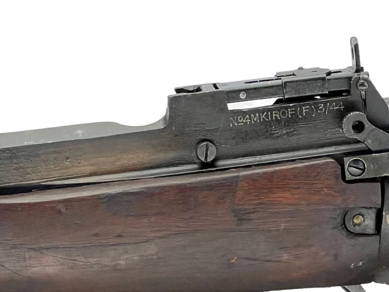 Navy Arms Enfield #4 Mk 1 .303 World War II French Resistance,1944 date "PP" marked, ROF(F) with matching bolt SN PP 0256 - Image 20