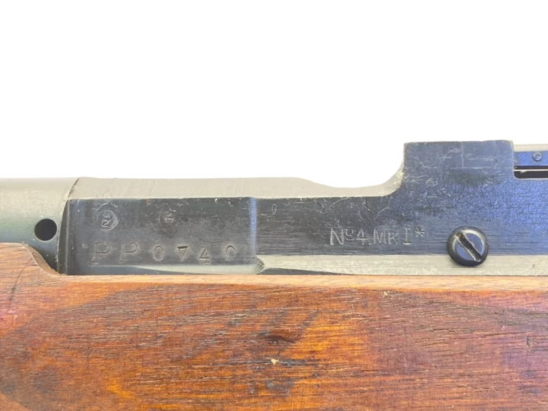 Navy Arms Enfield #4 Mk 1* .303 World War II French Resistance 1944 Dated "BT" and "PP" marked matching serial number bolt PP 0740 - Image 9
