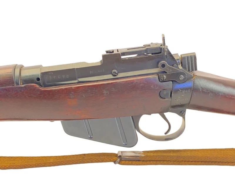 Navy Arms Enfield #4 Mk 1 .303 World War II French Resistance 1944 Dated "BT" and "PP" marked matching serial number bolt PP 0073 - Image 11