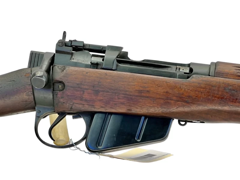 Navy Arms Enfield #4 Mk 1* .303 World War II French Resistance 1944 Dated "BT" marked matching serial number bolt PP1612 - Image 11