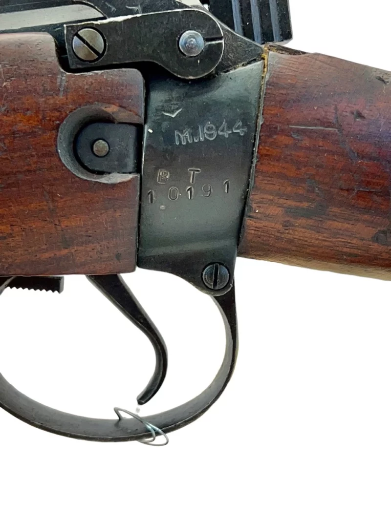 Navy Arms Enfield #4 Mk 1* .303 World War II French Resistance 1944 Dated "BT" marked matching serial number bolt PP0664 - Image 21