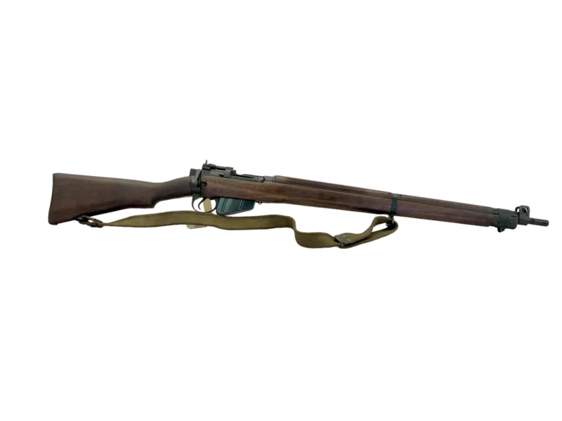 Navy Arms Enfield #4 Mk 1* .303 World War II French Resistance 1944 Dated "BS" and "PP" marked matching serial number bolt PP 1424 - Image 10