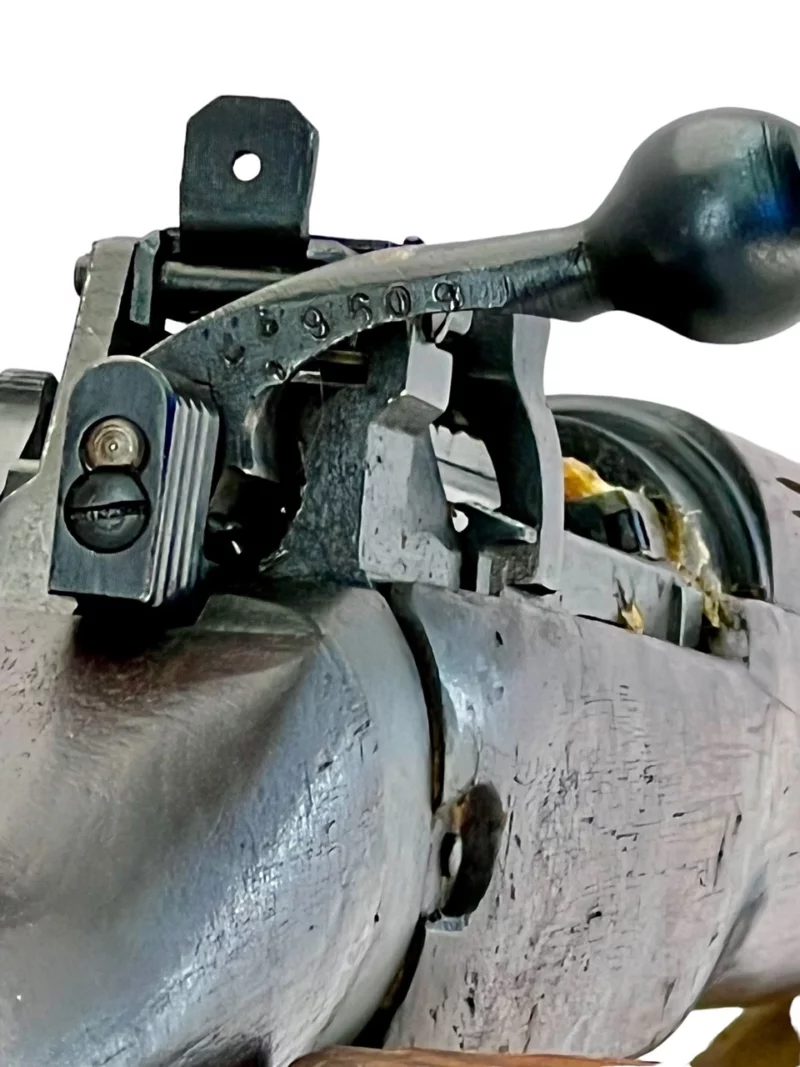 Navy Arms Enfield #4 Mk 1* .303 World War II French Resistance 1944 Dated "BS" marked matching serial number bolt PP 0494 - Image 16