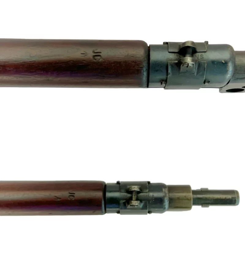 Navy Arms Enfield #4 Mk 1 .303 World War II French Resistance 1944 Dated consecutive serial numbered pair matching serial number bolt - Image 17