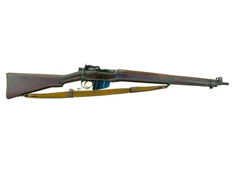 Navy Arms Enfield #4 Mk 1 .303 World War II French Resistance 1944 Dated "BT" and "PP" marked matching serial number bolt PP 0532 - Image 9