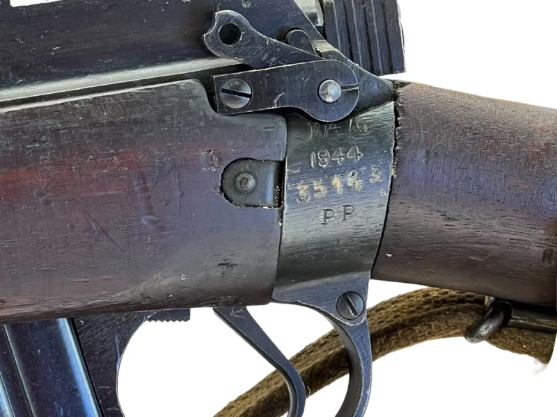 Navy Arms Enfield #4 Mk 1 .303 World War II French Resistance 1944 Dated consecutive serial numbered pair matching serial number bolt - Image 23