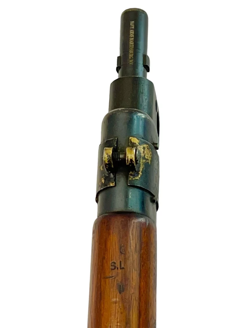 Navy Arms Enfield #4 Mk 1* .303 World War II French Resistance1944 Dated "BS" marked non-matching serial number bolt PP 1603 - Image 20