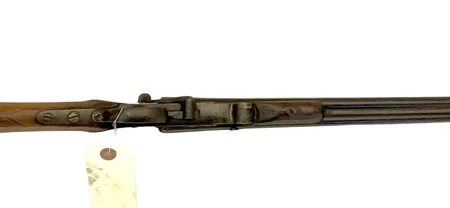 Belgium 410 side by side shotgun external hammer, fold-over “poacher’s gun” 3641