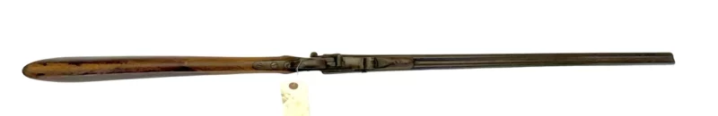 Belgium 410 side by side shotgun external hammer, fold-over “poacher’s gun” 3641