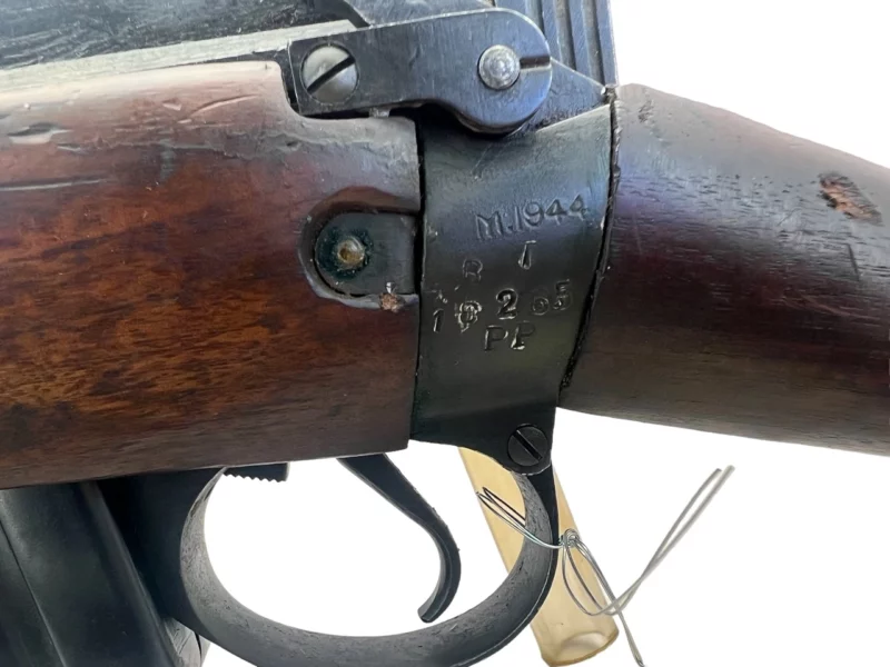 Navy Arms Enfield #4 Mk 1 .303 World War II French Resistance 1944 Dated "BT" and "PP" marked matching serial number bolt PP 1203 - Image 21